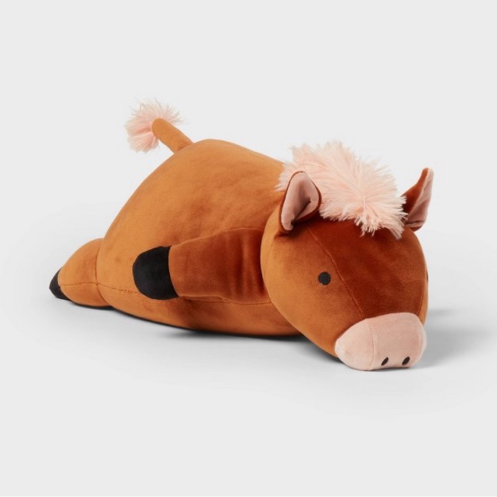 Pillowfort weighted horse sensory plush NWT